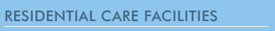 residential care facilities
